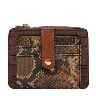 Porte cartes Marron Femme Aldo Edalidda pas cher