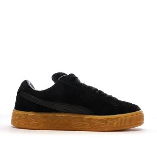 Baskets Noires Femme Puma Suede Xl vue 2