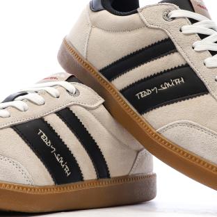 Baskets Beiges/Noires Homme Teddy Smith Serraje vue 0
