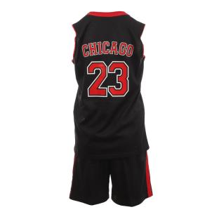 Chicago Bulls Ensemble de basket Noir Enfant Sport Zone vue 2
