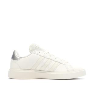 Baskets Ecru Femme Adidas Grand Court Base 2.0 vue 0