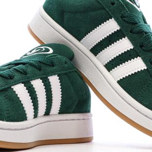 Campus Baskets Adidas Vert Foncé Mixte vue 0