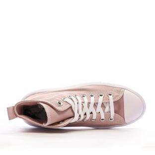 Baskets Roses Fille Converse All Star Move Platform A08745C vue 4