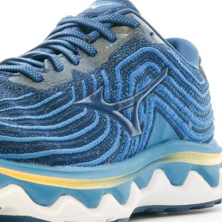 Chaussures de Running Bleu Homme Mizuno Wave Horizon 6 vue 7