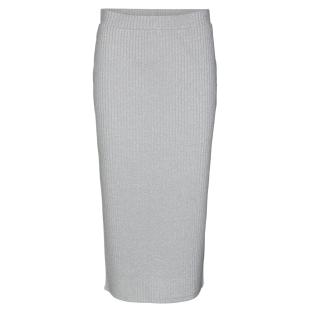 Jupe Gris Clair Femme Vero Moda Cora Calf vue 0