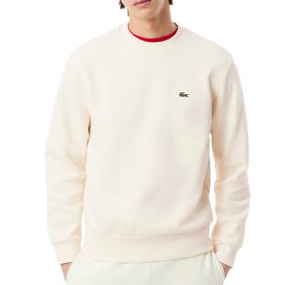 Sweat Beige Homme Lacoste SH9608 pas cher