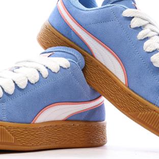 Baskets Bleu Mixte Puma Suede Xl Sk8 vue 0