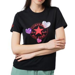 T-shirt Noir Femme Converse Bemy2k pas cher
