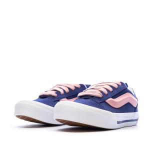 Baskets Bleu/Rose Fille Vans Knu Skool 2 vue 6