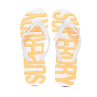 Tongs Orange/Blanc Homme Superdry Vintage Vegan vue 3