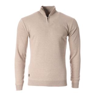 Pull Beige Homme RMS26 Basic pas cher