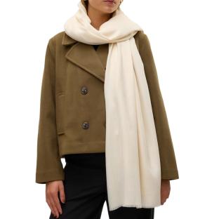 Écharpe Écru Femme Vero Moda Carrie vue 2