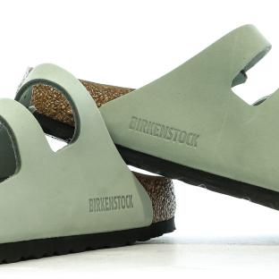 Sandales Vertes Femme Birkenstock Florida vue 6