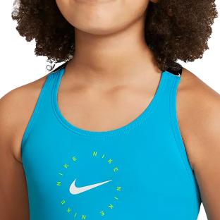 Maillot de bain 2 pieces Turquoise Fille Nike NESSB716 vue 3