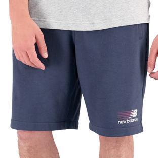 Short Marine Homme New Balance Terry Short pas cher