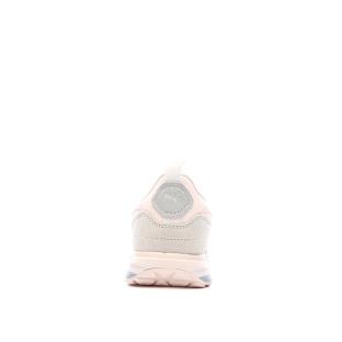 Baskets Blanc/Rose Femme Puma R22 vue 3