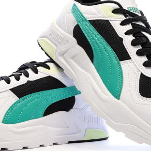 Baskets Noires/Blanches/Turquoise Puma Homme Puma Trinity 2 vue 0