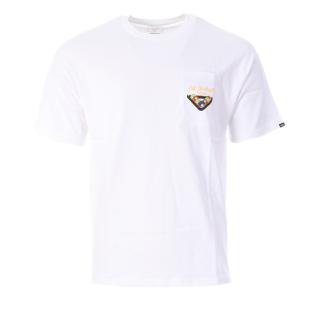 T-Shirt Blanc Homme Vans Snooker pas cher