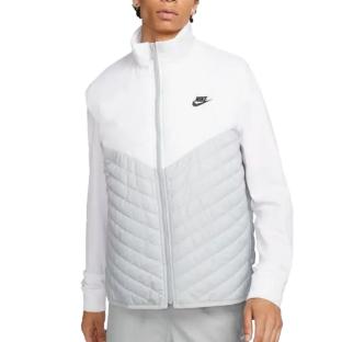 Doudoune sans manches Blanche/Grise Homme Nike Midweight pas cher