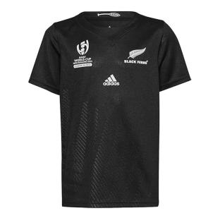 T-shirt Noir Garçon Adidas HM6728 pas cher