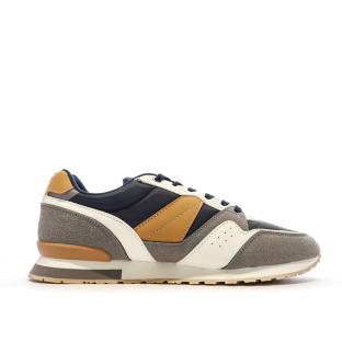 Baskets Blanc/Marine/Camel Homme Umbro 973590 vue 2
