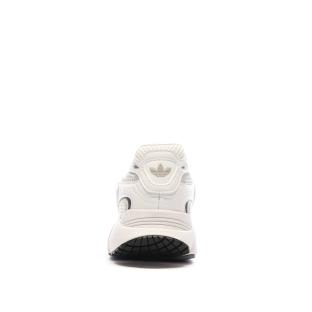 Baskets Blanches/Rouges Homme Adidas Ozmillen vue 3