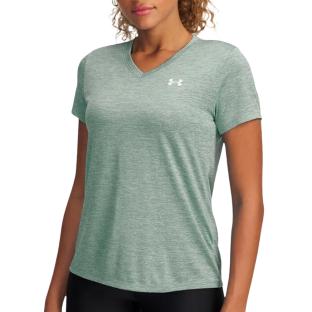 T-shirt de Sport Vert Femme Under Armour Tech Twist vue 0