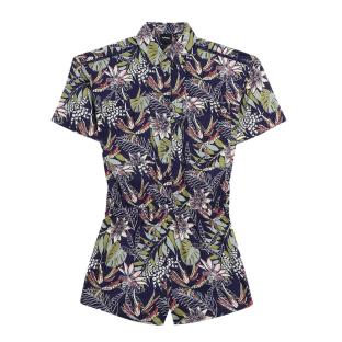 Combishort Marine à Motifs Fille Kaporal Frida pas cher