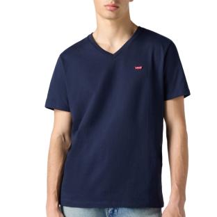 T-shirt Marine Homme Levi's Original Vneck pas cher