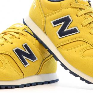 Baskets Jaunes Garçon New Balance S224 vue 0