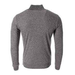 Pull Gris 1/4 zip Homme RMS26 Basic vue 2