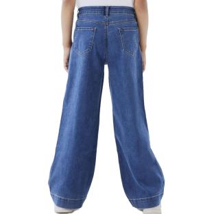 Jean Loose Bleu Moyen Fille Name it Frose LBD vue 0