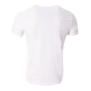 T-shirt Blanc Homme Lee Cooper Oxime vue 2
