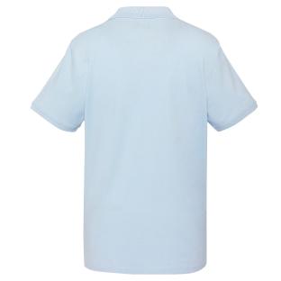 Polo Bleu Pastel Homme Schott PS0022 vue 0