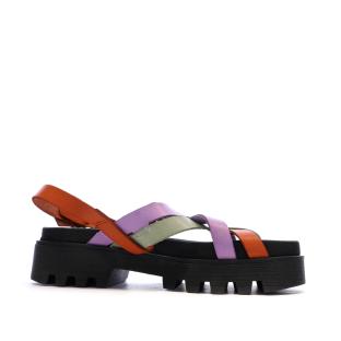 Sandales Vert/Mauve/Rouge Femme Pare Gabia Dafne vue 0
