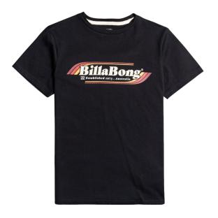 T-shirt Noir Garçon Billabong Seventy Roads pas cher