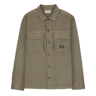 Chemise Kaki Homme Teddy Smith Justo vue 2