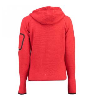 Sweat zippé Rouge Fille Geographical Norway Getincelle vue 2