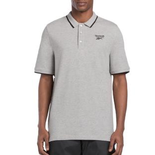 Polo Gris Homme Reebok Chest pas cher