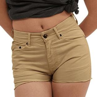 Short Beige Femme Von Dutch SPICY pas cher