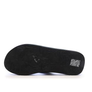 Tongs Noires/Bleu Homme Quiksilver Molokai vue 2