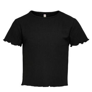 T-shirt Noir Fille Only Nella vue 0