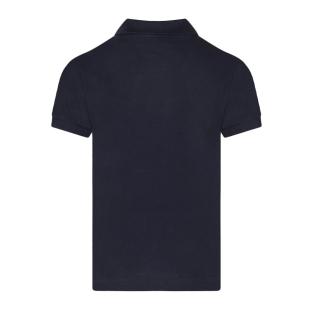 Polo Orange Marine Garçon Lacoste PJ2909 vue 2