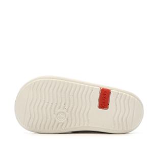 Baskets Hautes Beige Fille Kickers Bottillon vue 5