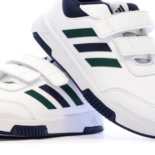 Baskets Blanc Garçon Adidas Tensaur Sport 2.0. vue 0
