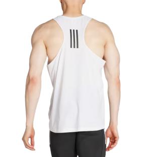 Débardeur Blanc Homme Adidas Otr vue 2