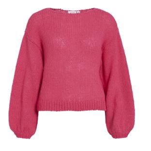 Pull Rose Femme Vila Choca vue 0