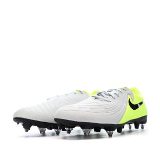 Chaussures de Foot Gris/Jaune Homme Nike Phantom Gx II Acad SG-PRO AC vue 0