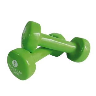 X2 Sveltus Green Epoxy Dumbbells, 1.5kg Photo of the Espace des Marques %store% store - view of %key%
