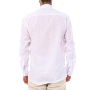 Chemise Blanche à Motifs Homme Saint Hilaire 202 vue 2